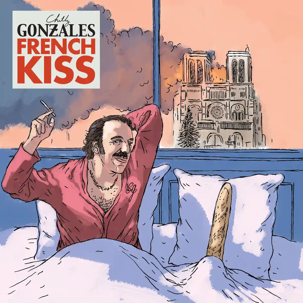 Чилли Гонзалес смешивает музыкальные стили в "French Kiss"