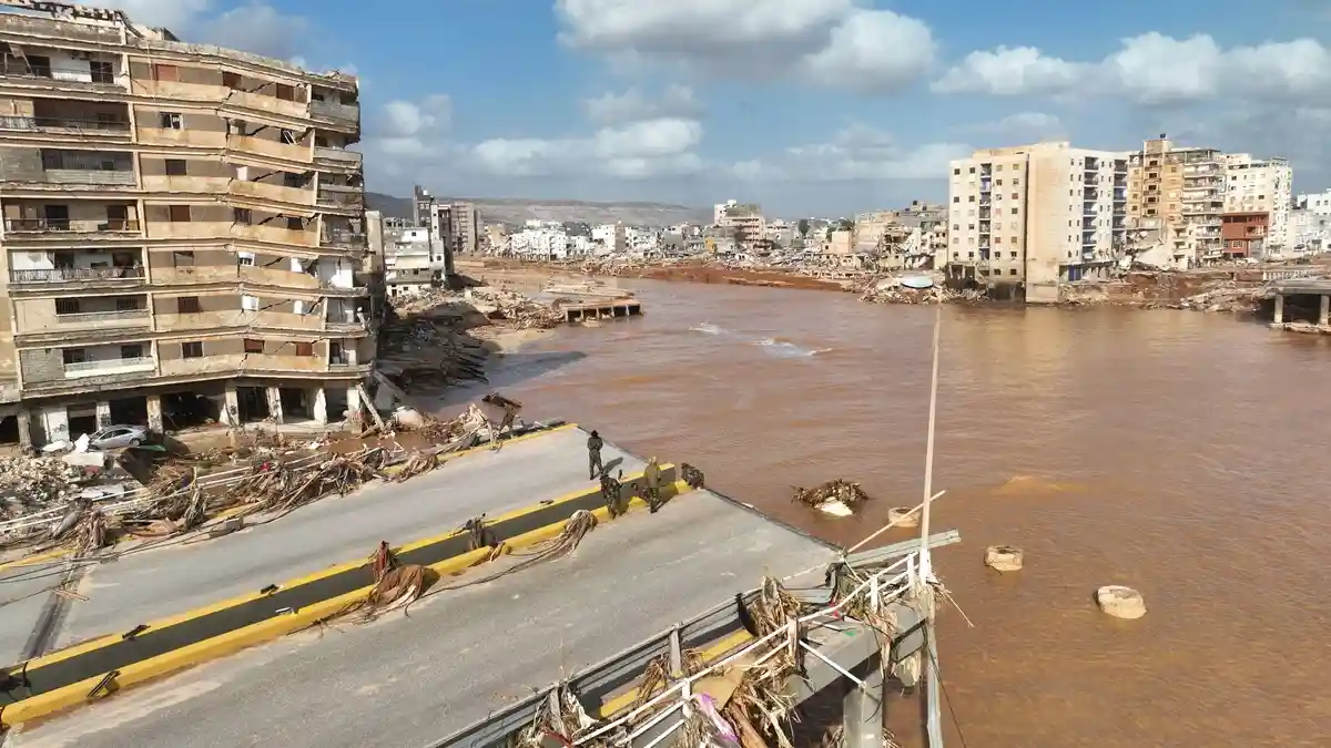 Штормовая катастрофа в Ливии