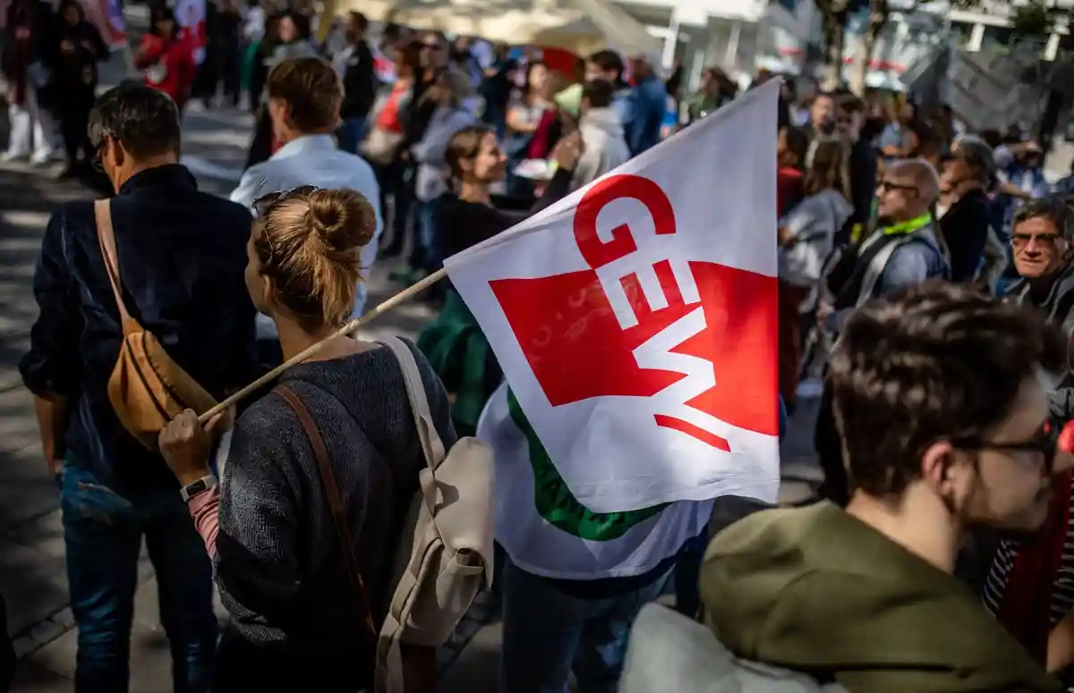 Общенациональная акция протеста в сфере образования - Штутгарт