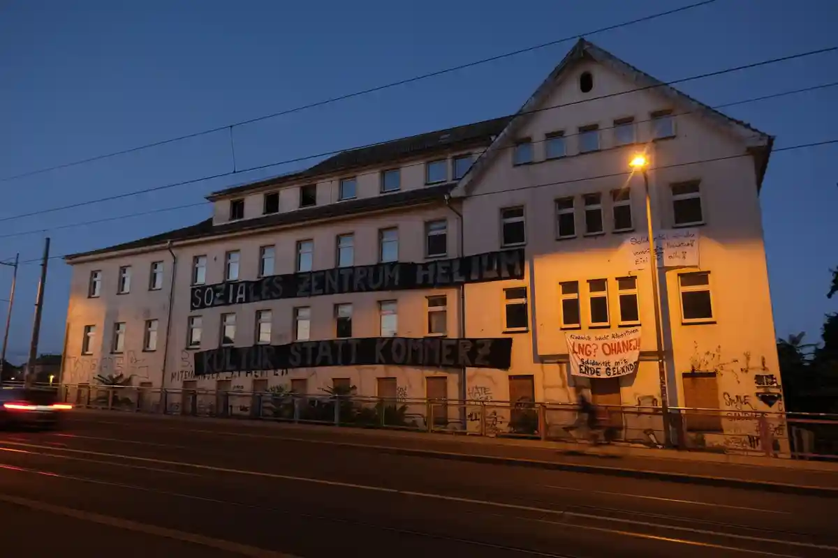 Сквоттеры в Лейпциге: полиция проводит операцию
