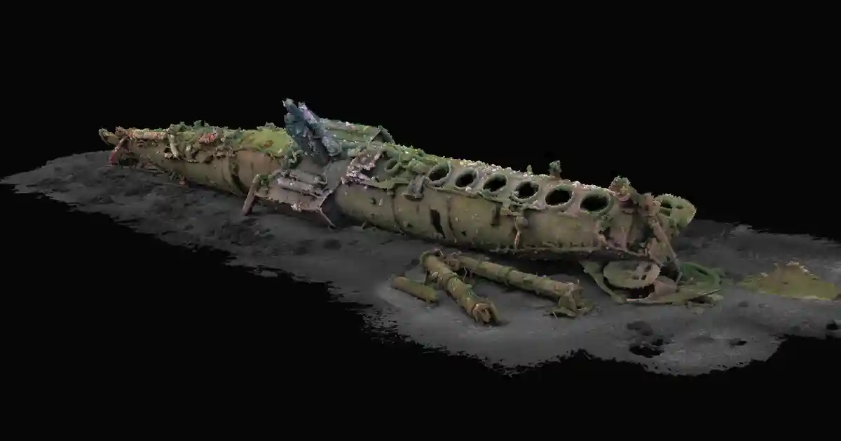 Создана 3D-модель подводной лодки UC 71