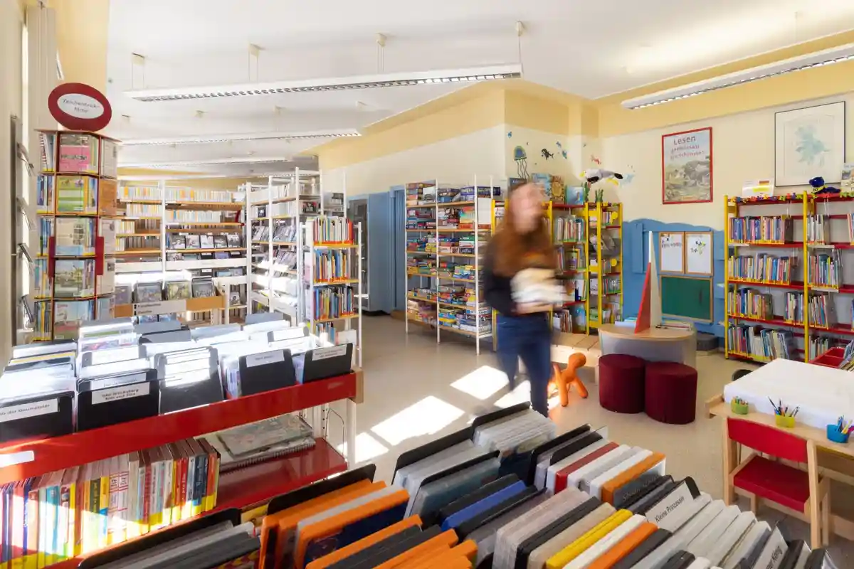 Библиотеки Тюрингии оснащены современными технологиями