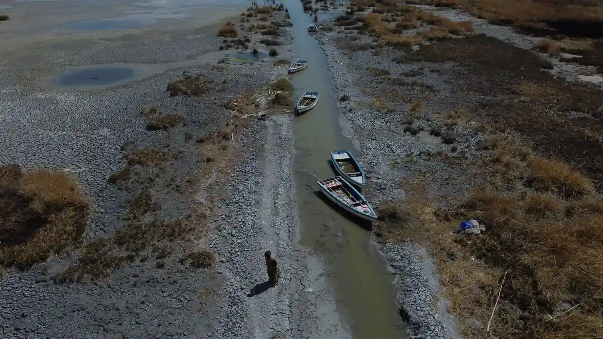 Уровень воды в озере Титикака - ниже исторического минимума