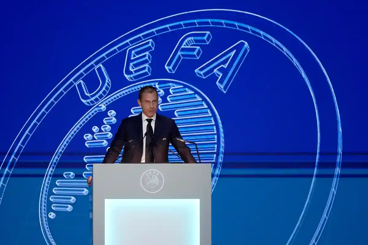 Президент УЕФА Александер Чеферин:Александер Чеферин, Президент УЕФА.