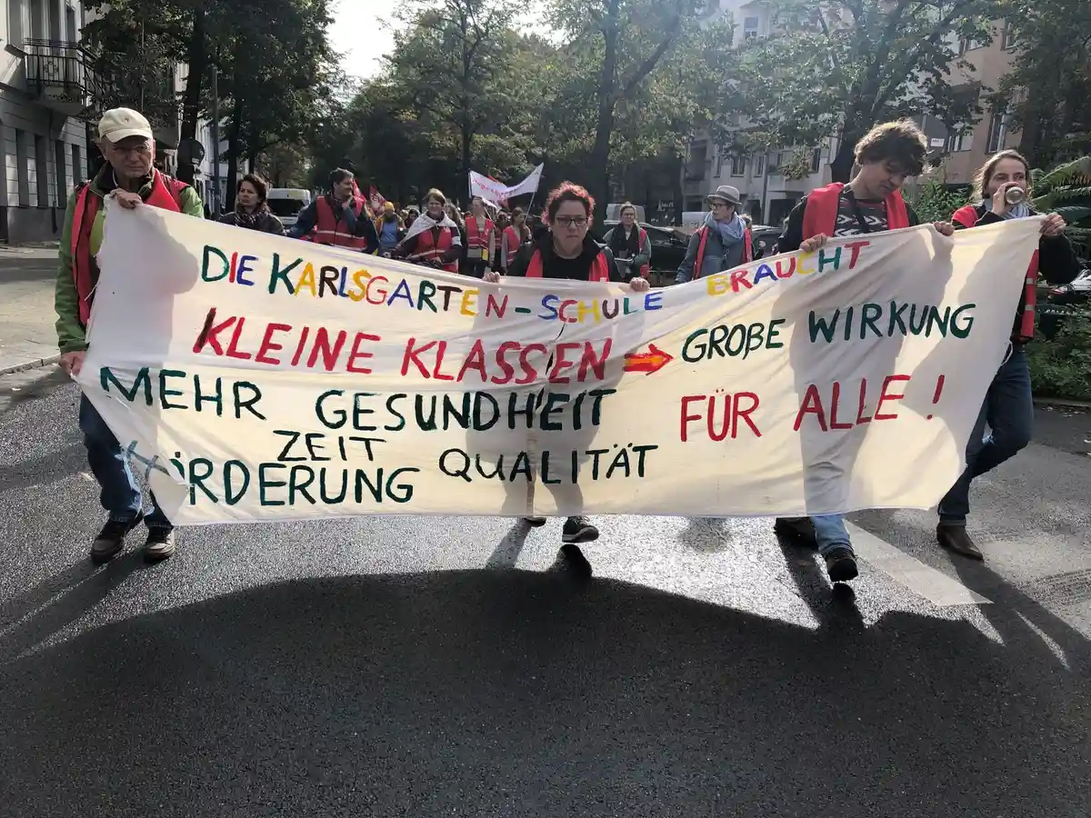 Трехдневная предупредительная забастовка GEW в школах Берлина