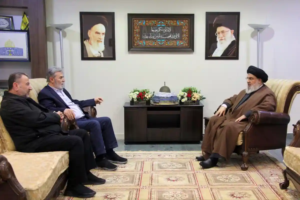 Глава "Хезболлы" встретился с заместителем главы ХАМАС