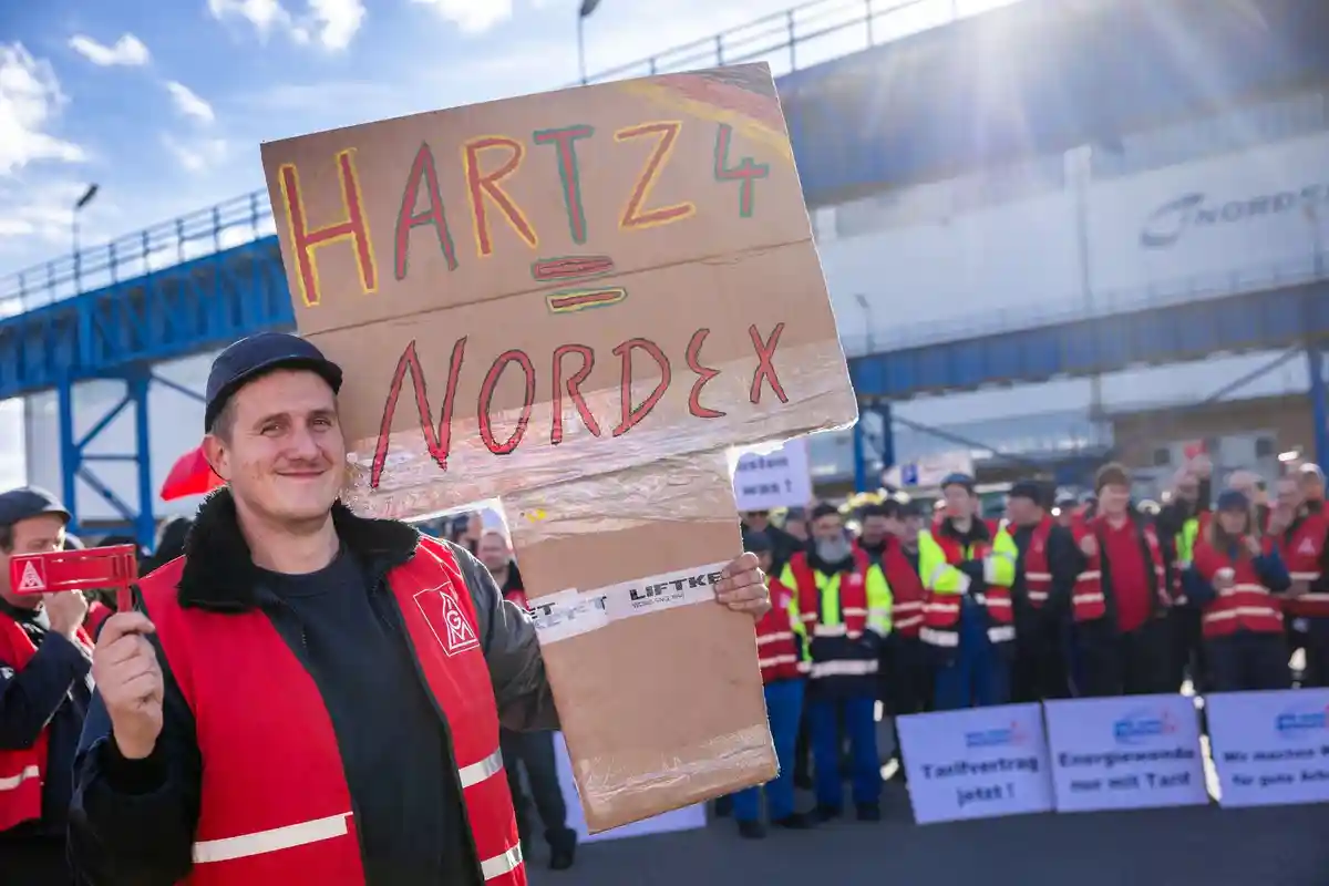 IG Metall провел забастовку в Nordex