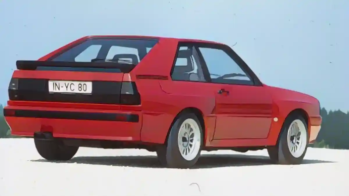 Дебют Audi Sport quattro, суперкара с захватывающими дух техническими характеристиками, состоялся в 1983 году.:Дебют Audi Sport quattro, суперкара с захватывающими дух техническими характеристиками, состоялся в 1983 году.