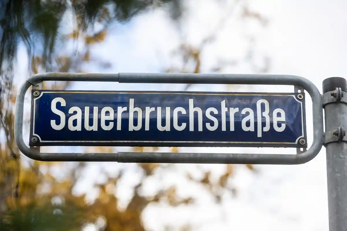 Дискуссия о названиях улиц в Гессене:Зауэрбрухштрассе в Висбадене.