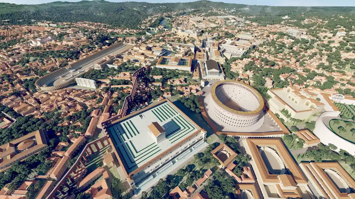 Путешествие в Древний Рим с помощью 3D-реконструкции