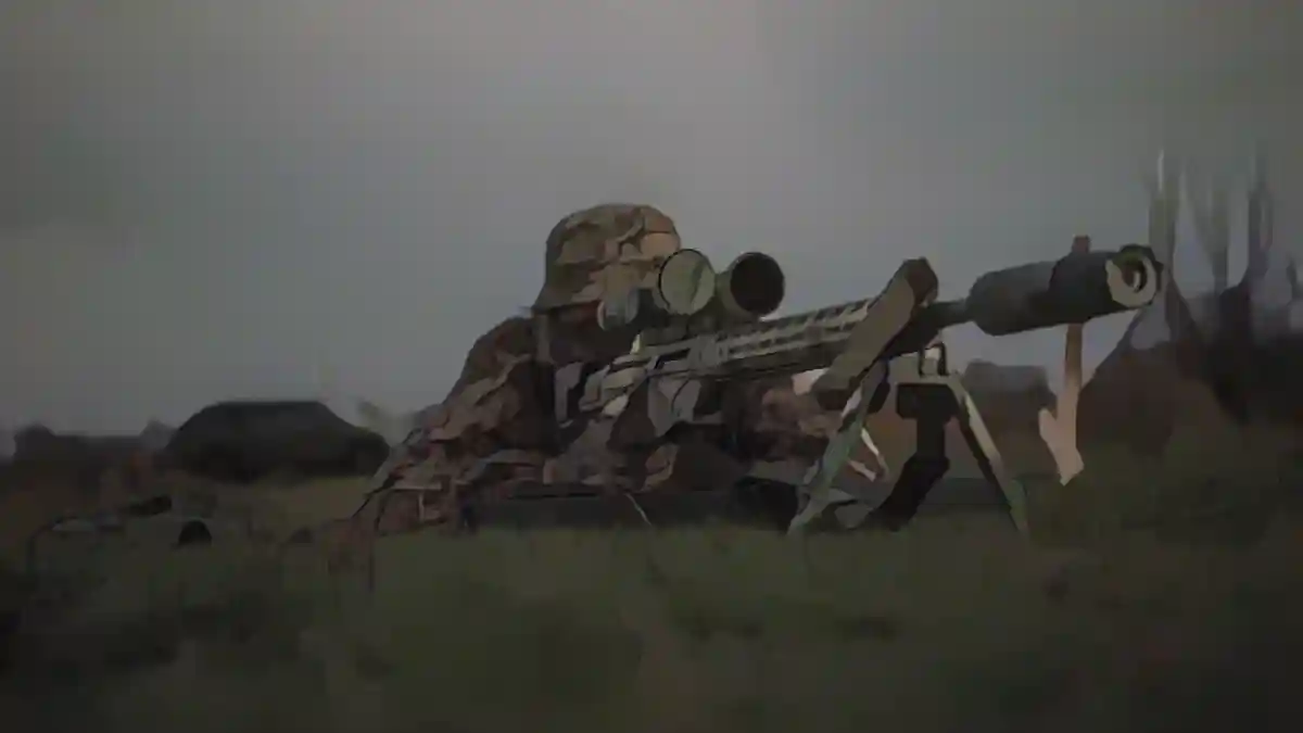 Украина: Снайпер убивает с расстояния 3,8 километра