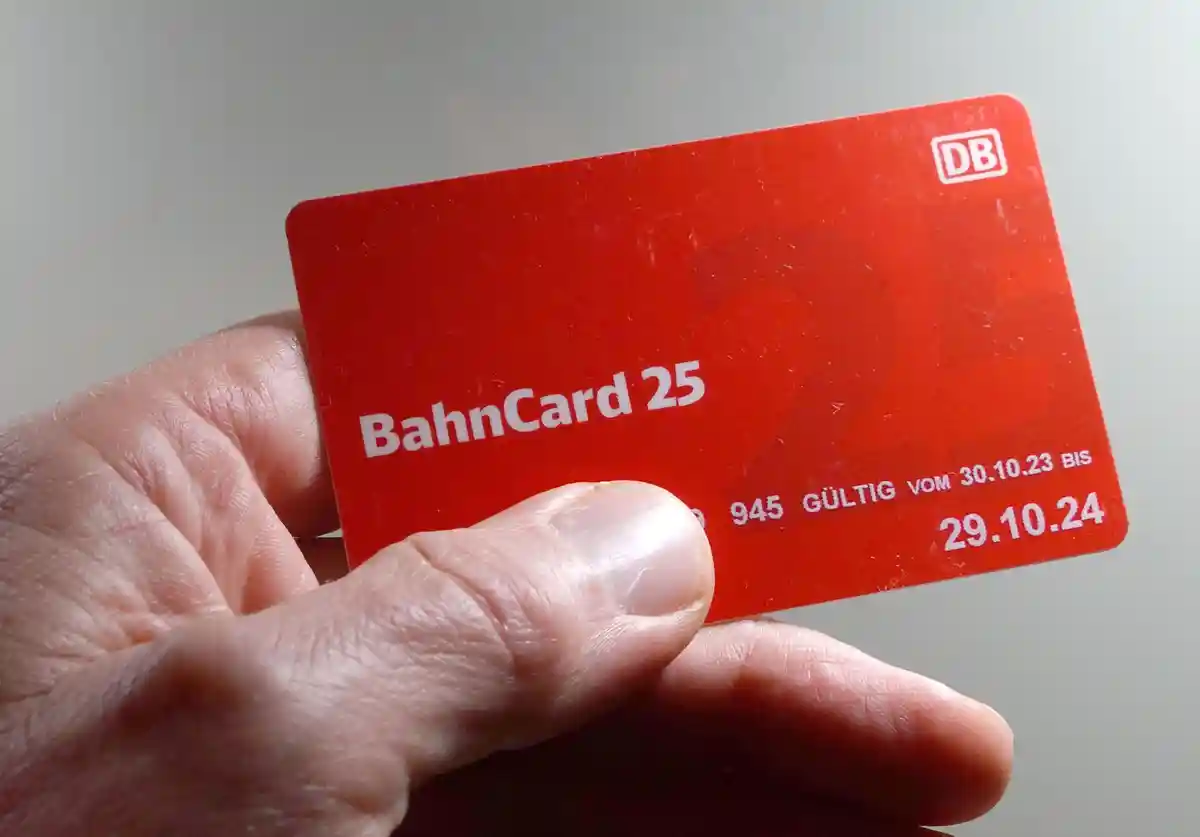 BahnCard:В будущем только цифровые: карта BahnCard.