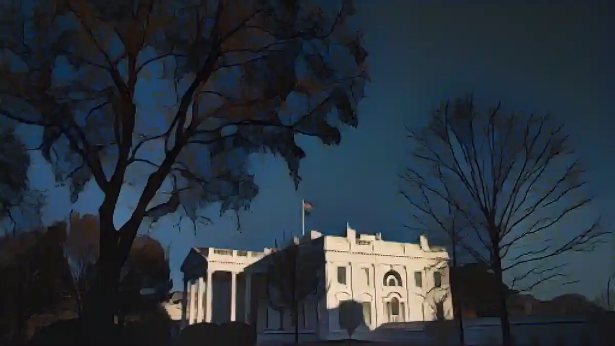 Белый дом в Вашингтоне, округ Колумбия, 2 февраля:Белый дом в Вашингтоне, округ Колумбия, 28 февраля