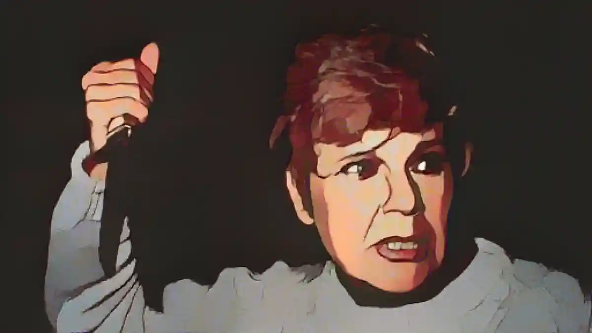 Бетси Палмер в фильме 1980 года "Пятница 13-е.:Бетси Палмер в фильме 1980 года "Пятница 13-е".
