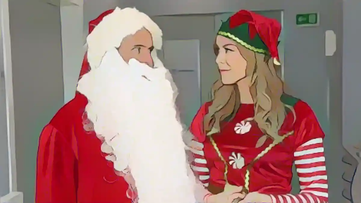 "GZSZ": Филипп и Джессика с нетерпением ждут своего совместного появления в роли Деда Мороза и эльфа:"GZSZ": Филипп и Джессика с нетерпением ждут своего совместного появления в роли Деда Мороза и эльфа.