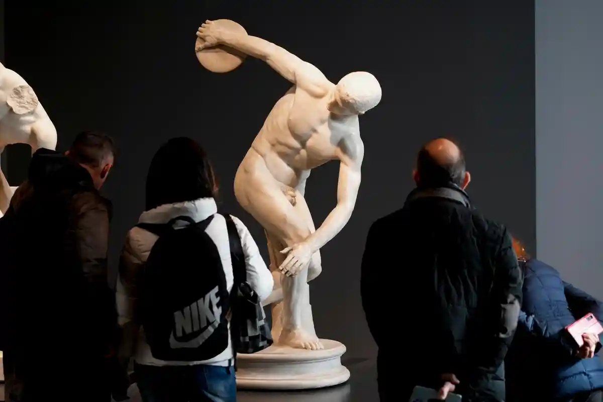 Италия отказывается возвращать римскую мраморную статую:Дискоболос Паломбара - римская мраморная копия II века с утраченного греческого бронзового оригинала.
