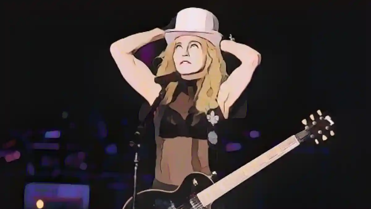 Мадонна на сцене:Мадонна на сцене.