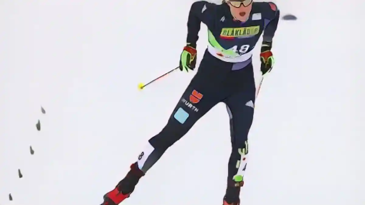 Сейчас в хорошей форме: Лыжница Виктория Карл.:Сейчас в хорошей форме: Лыжница Виктория Карл. Фото