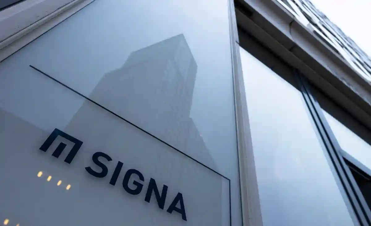 Signa:Логотип компании Signa, занимающейся недвижимостью.