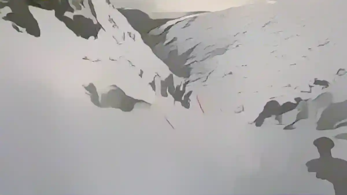 Спасение от смерти: Лыжник попадает под лавину - и его камера на шлеме снимает все на камеру:Источник видео: