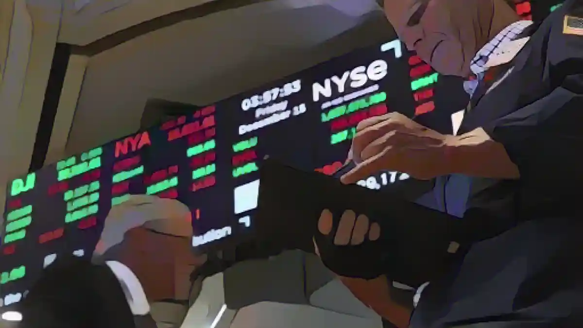 Трейдеры работают на Нью-Йоркской фондовой бирже в Нью-Йорке, США, 15 декабря 2023 года.:Трейдеры работают на Нью-Йоркской фондовой бирже в Нью-Йорке, США, 15 декабря 2023 года.