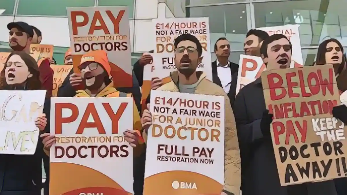 Врачи-резиденты в Англии объявили самую продолжительную забастовку с момента основания NHS.:Младшие врачи в Англии объявляют самую продолжительную забастовку с момента основания NHS