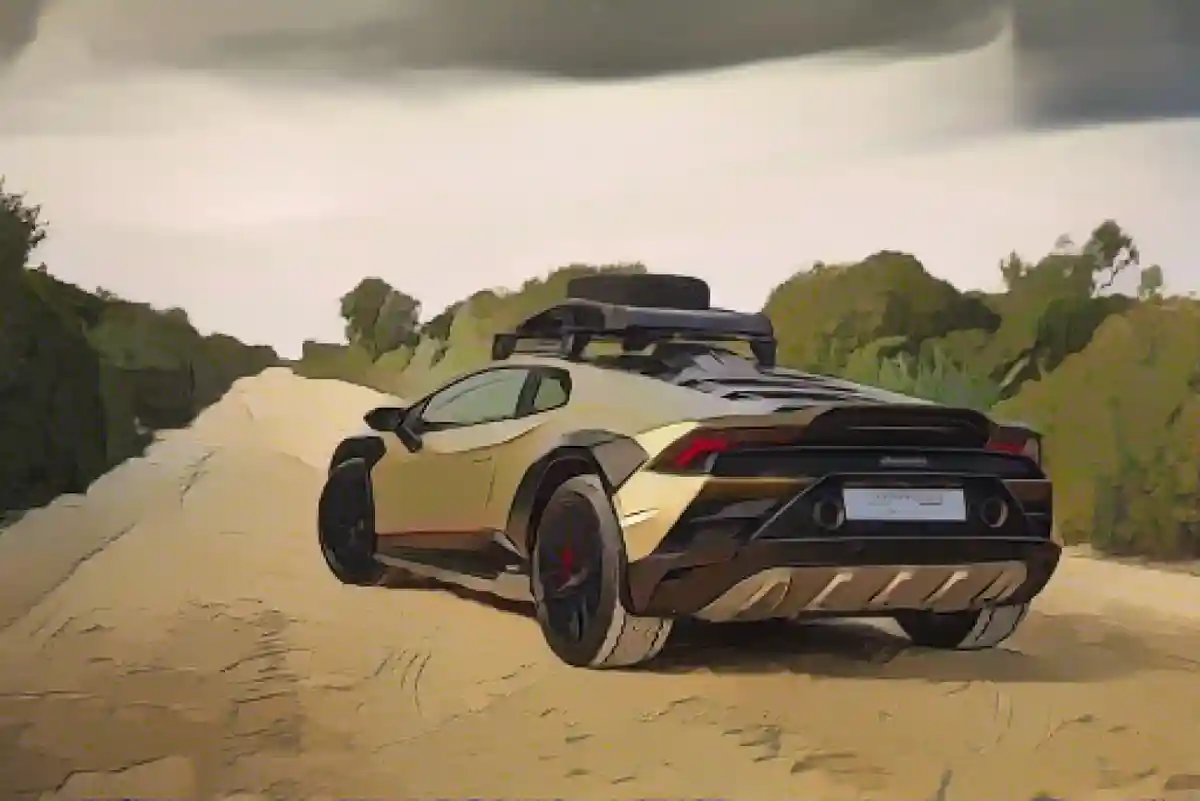 Lamborghini Sterrato in Nardo 202:Lamborghini Sterrato in Nardo 2023