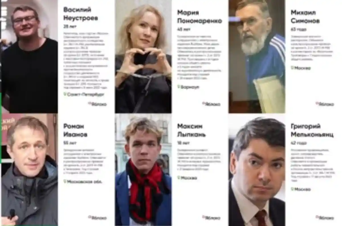 Источник: Скриншот видео "Аукцион партии "Яблоко" в поддержку политических заключенных" / lev-shlosberg.livejournal.com