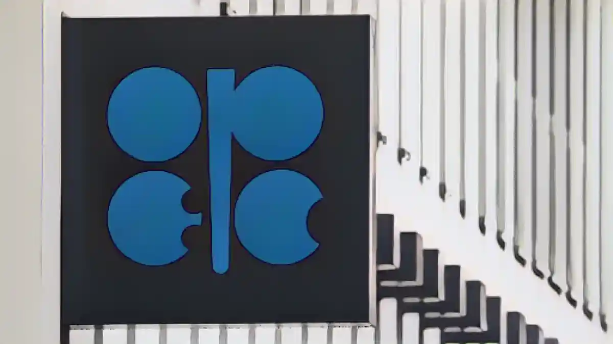 Логотип Организации стран-экспортеров нефти (ОПЕК) в Вене 16 марта 2010 года:Логотип Организации стран-экспортеров нефти (ОПЕК) в Вене 16 марта 2010 года.