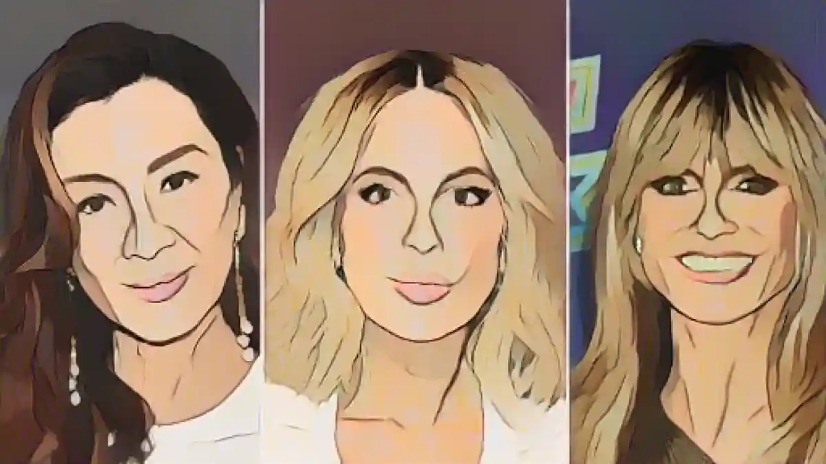 Мишель Йео, Кейт Беккинсейл и Хайди Клум носят прически, которые визуально омолаживают.:Мишель Йео, Кейт Беккинсейл и Хайди Клум носят прически, которые визуально омолаживают.