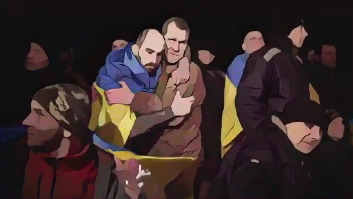 Освобожденные украинские солдаты:Освобожденные украинские солдаты