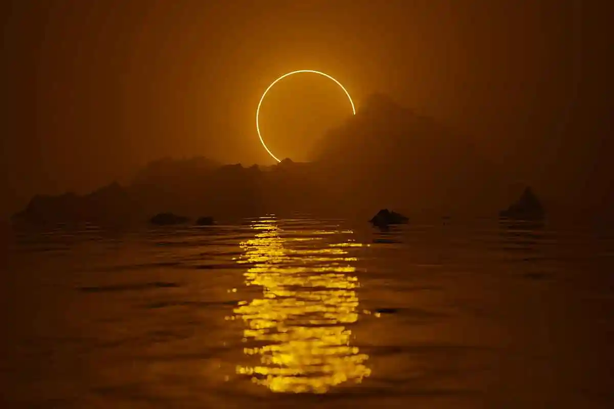 Полное солнечное затмение 2024 года. Фото: unsplash.com