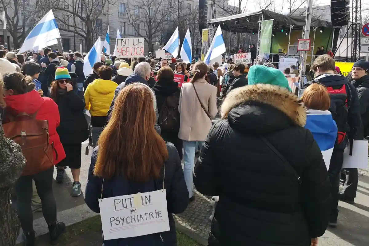 Россия без Путина митинговала в Берлине