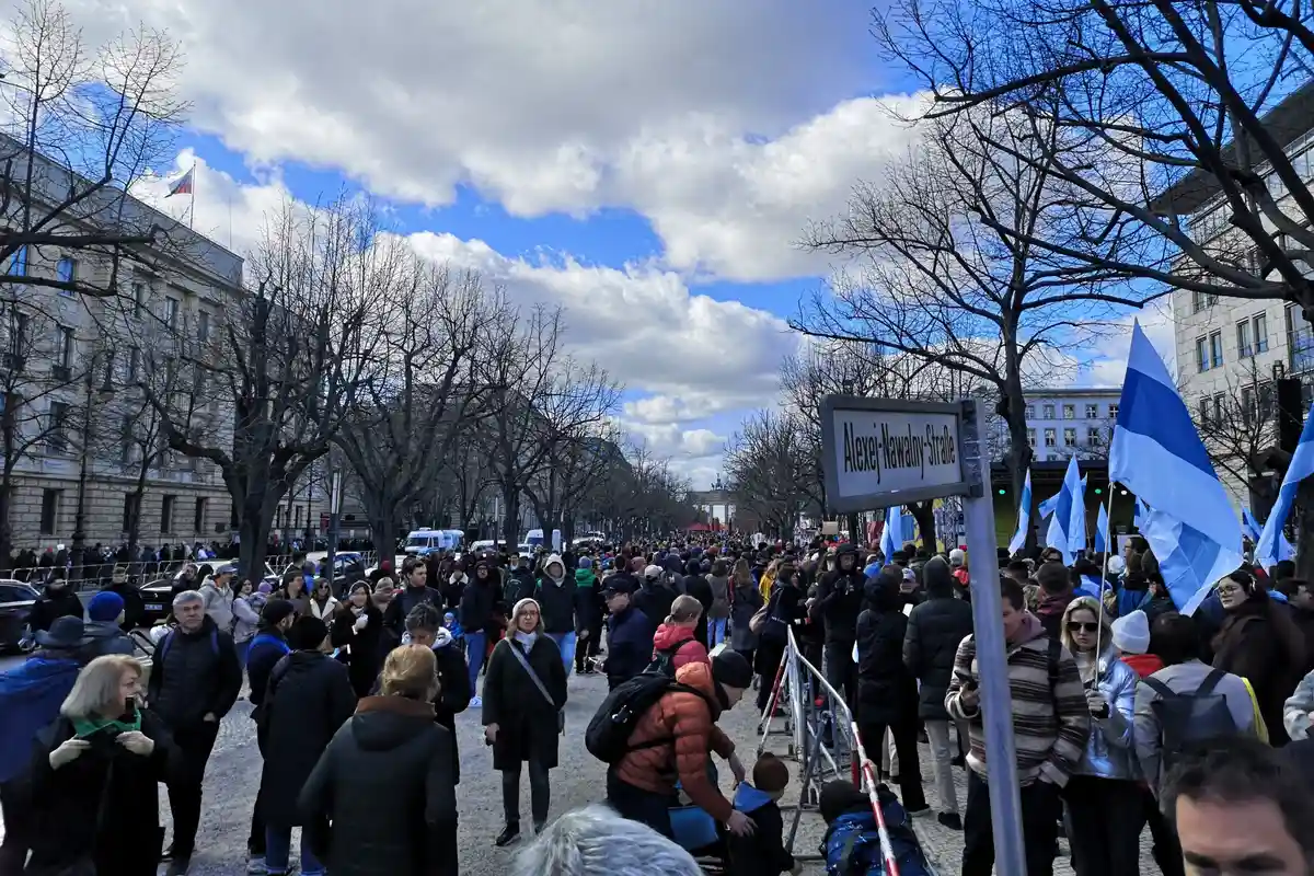 Россия без Путина митинговала в Берлине