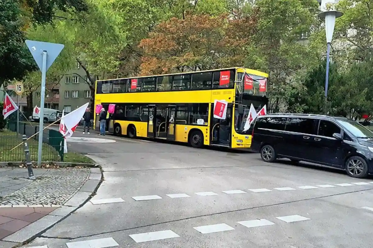 забастовка общественного транспорта в Германии