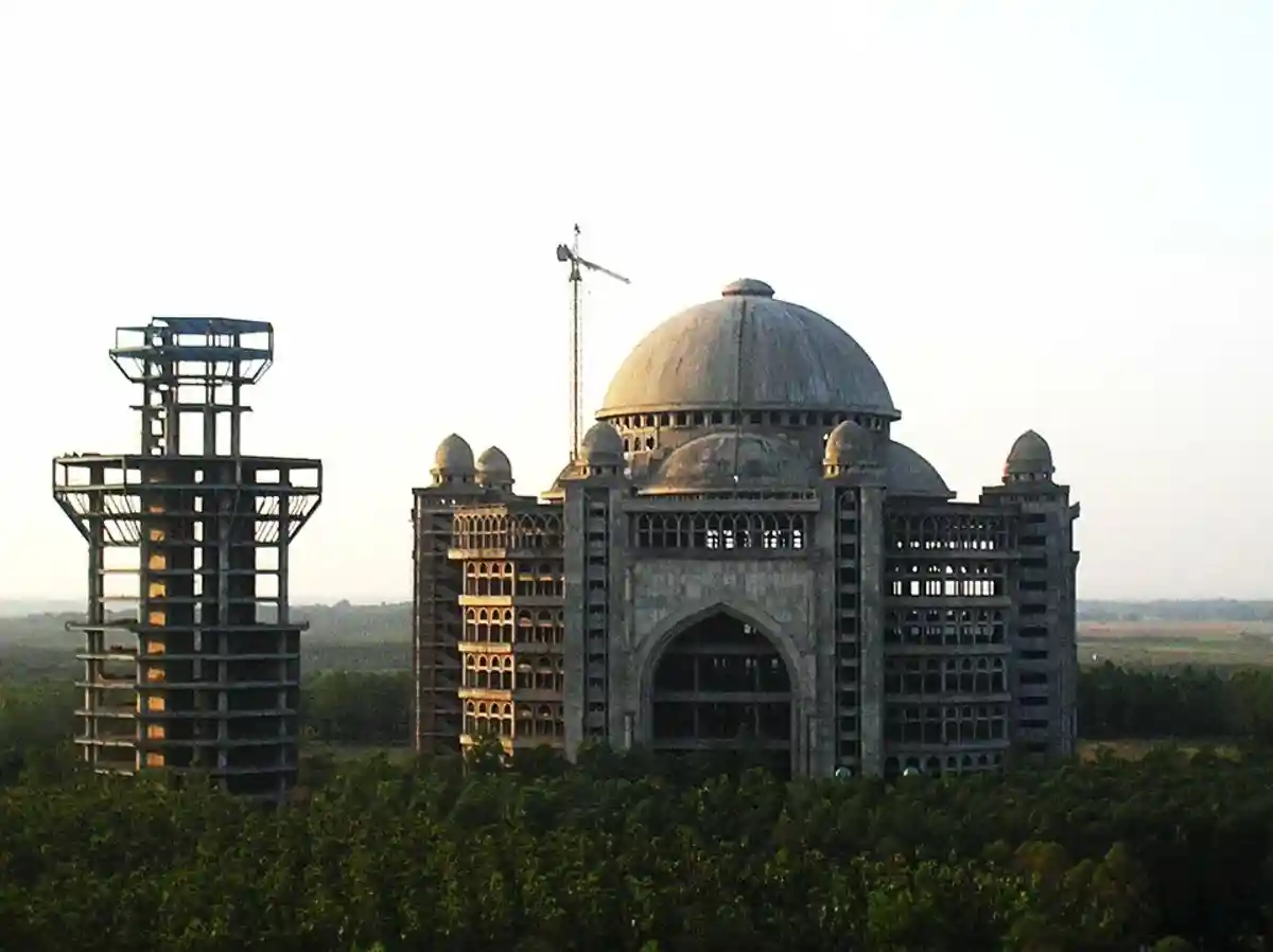 строительство мечети фото