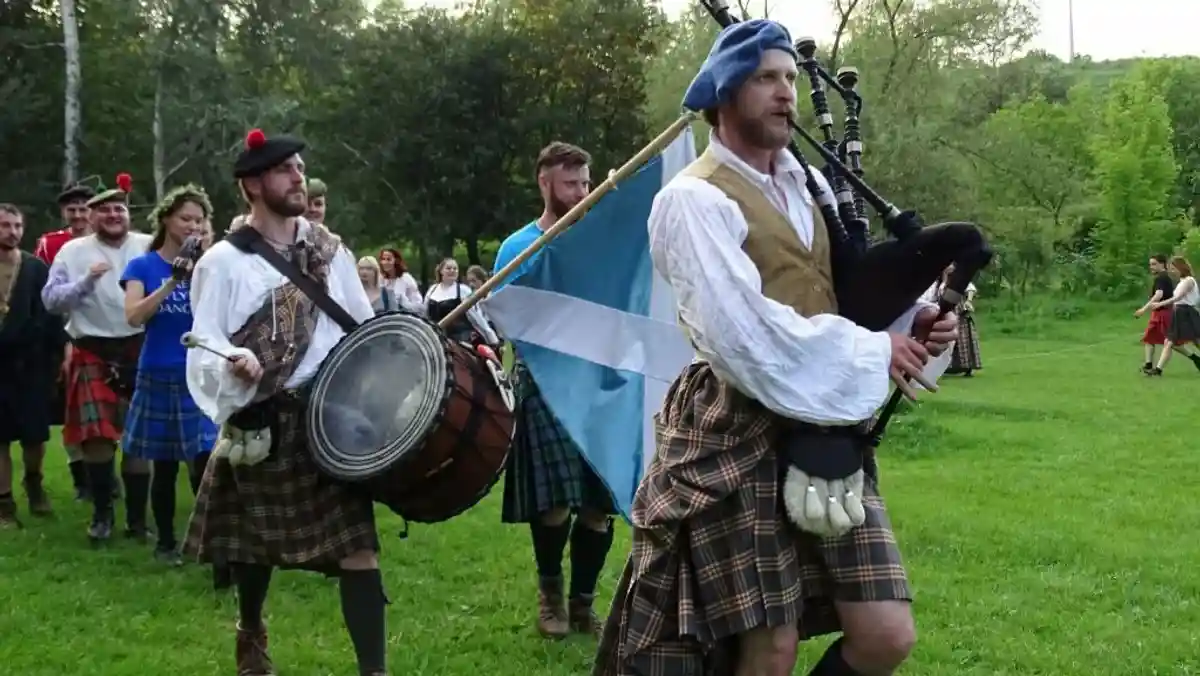фестиваль шотландской культуры фото
