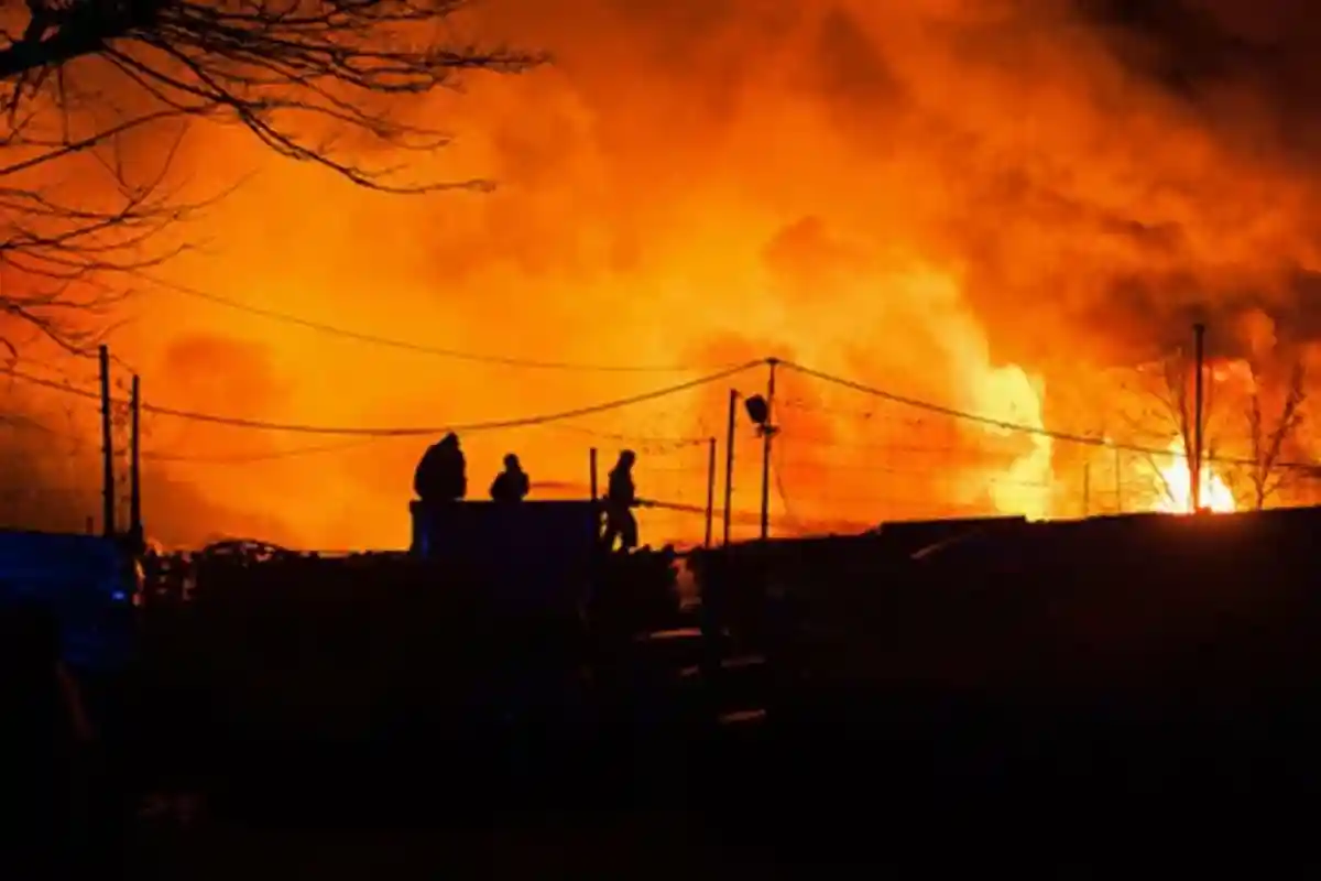 Пожар на химическом складе в Леверкузене загрязнил два города фото 1
